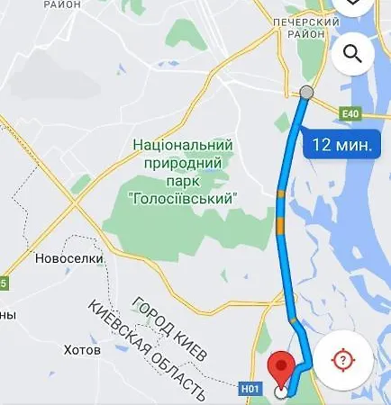 двухместный номер 1, с отдельной ванной Коттеджный городок Чапаевка, Голосеевкий район Киев Экстерьер фото